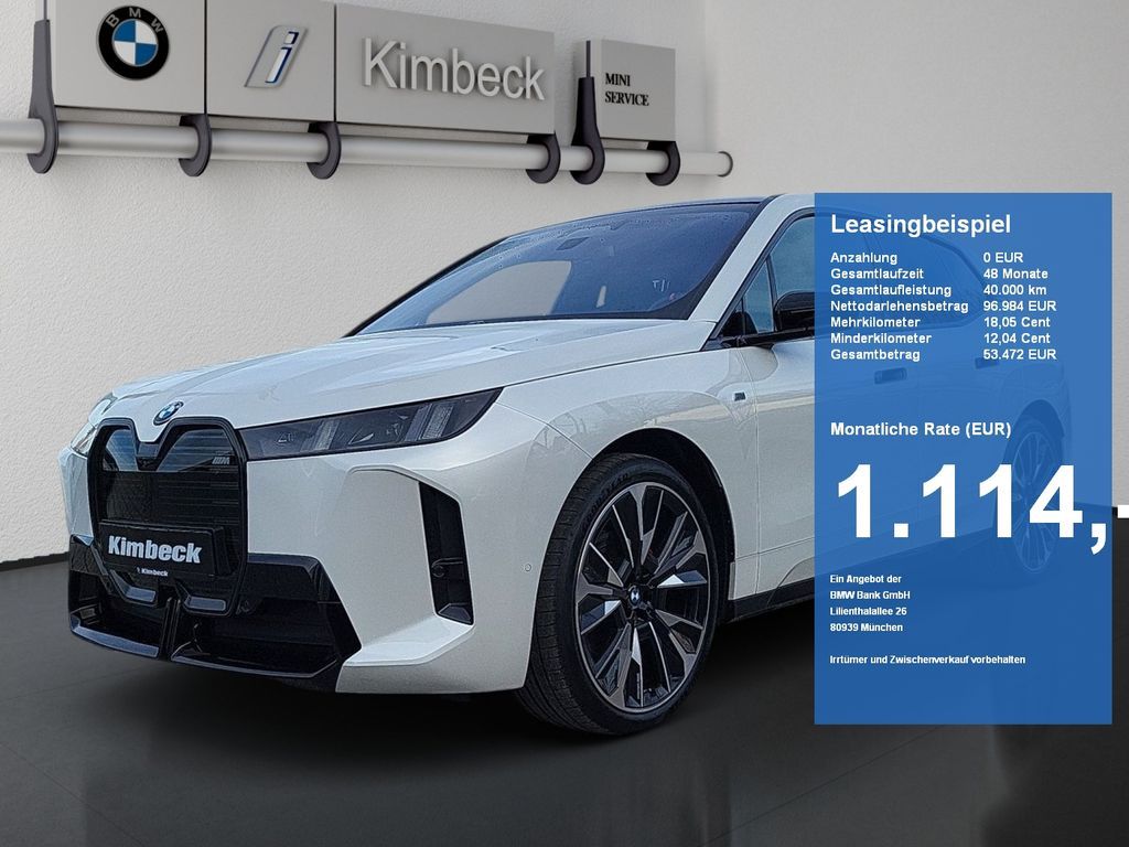 BMW iX M70 xDrive M SPORT Sitzbelüft Massage SoftClo Leasing