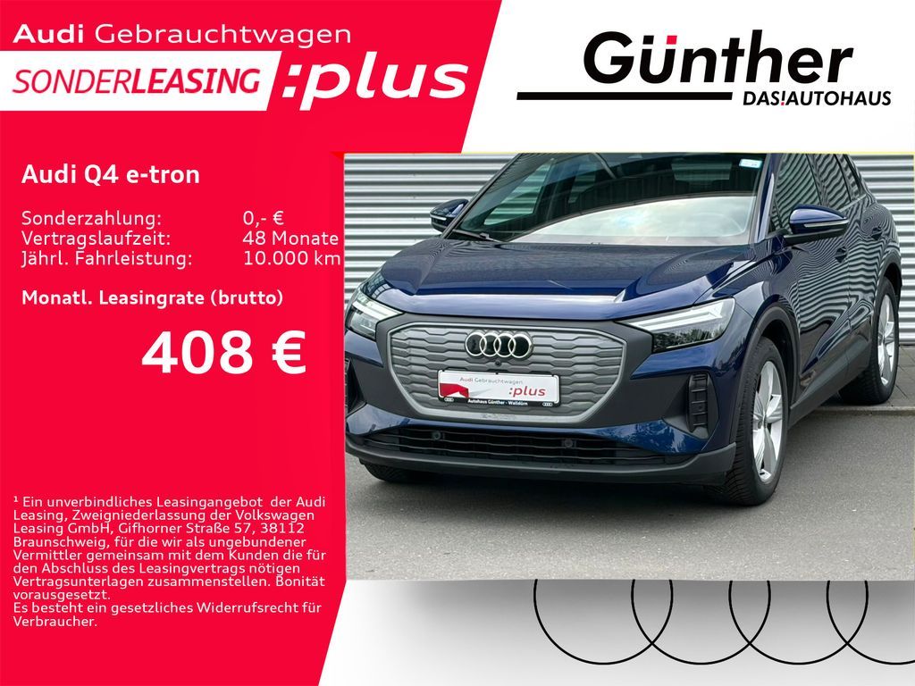 Audi Q4 e-tron 35+KAMERA+HEAD UP+SPORTSITZE+NAVI PRO+ Leasing