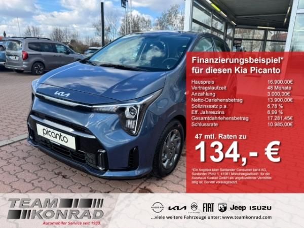 Kia Picanto 🤩1.0 GDI MT VISION🤩- sofort verfügbar ✅ Leasing