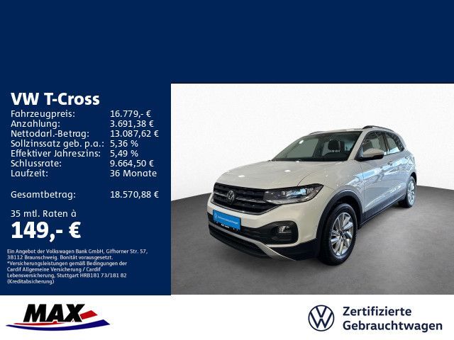 Volkswagen T-Cross 1.0 TSI LIFE LED+NAVI+ACC+KAMERA+APP+PDC Leasing
