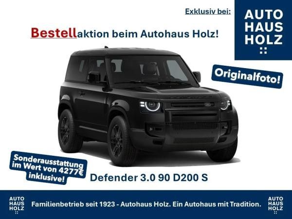 Land Rover Defender FACELIFT NEUWAGENAKTION 90er! 19ZOLL SCHWARZ - SCHWARZ PAKET - 360 KAMERA - SHZ - RESERVESPERRE - AB Leasing
