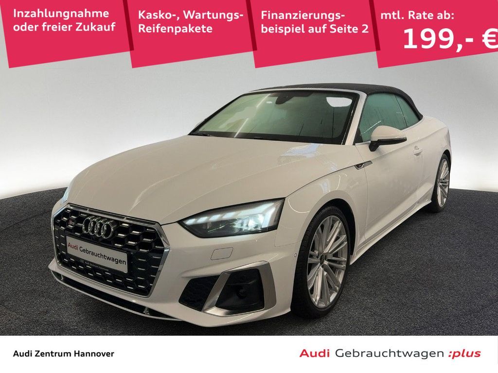 Audi S5 Cabriolet 3.0 TFSI quattro HEADUP KEYLESS LED Leasing