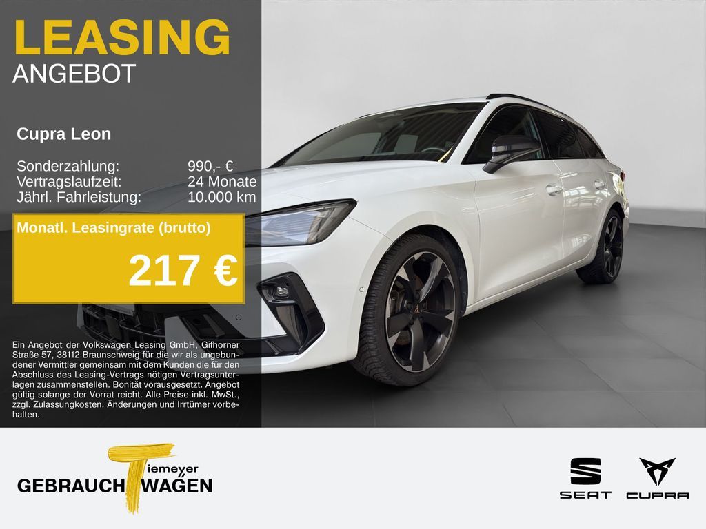 Cupra Leon Sportstourer 2.0 TDI DSG NAVI AHK KAMERA Leasing