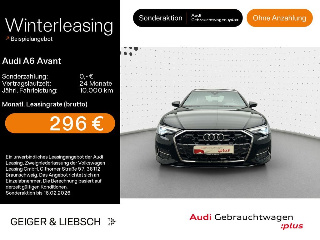Audi A6 Avant advanced 45 TFSI*AHK*KAMERA*19ZOLL*MATR Leasing