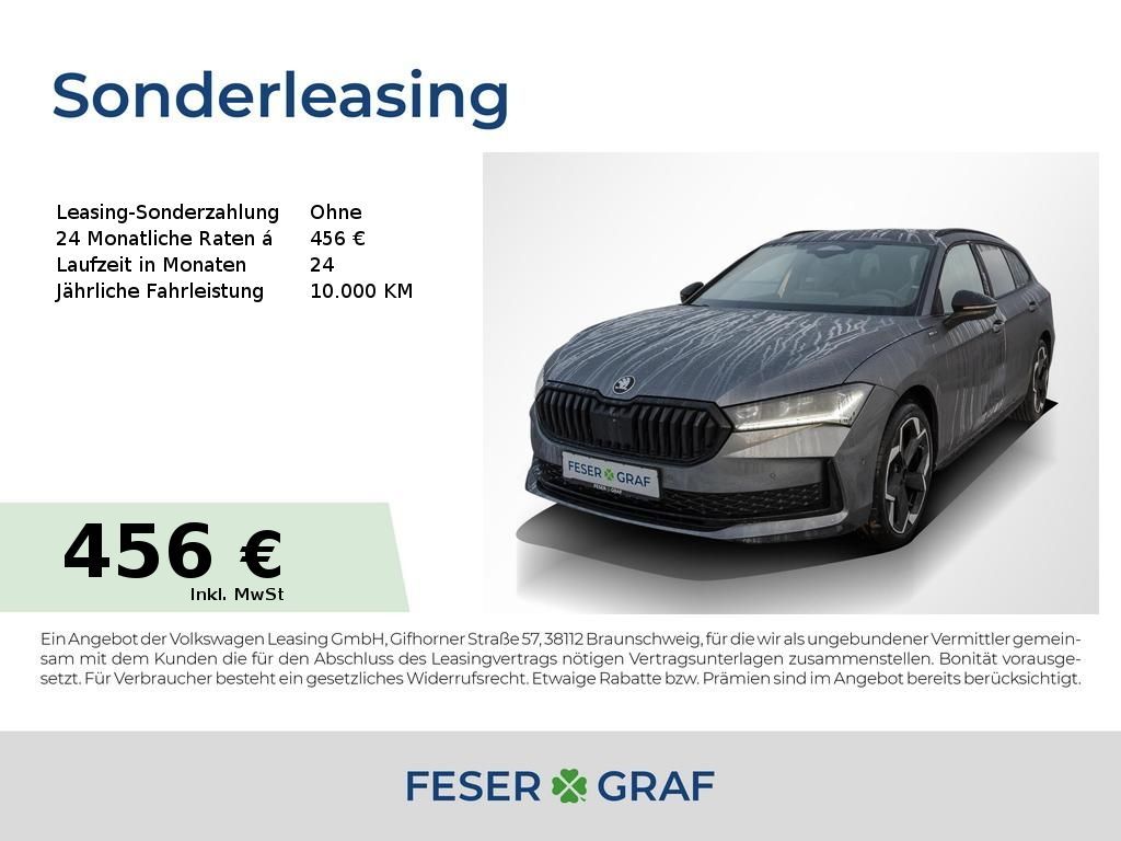 Skoda Superb Combi Sportline 2.0 TDI 4x4 DSG PANO/StHz Leasing