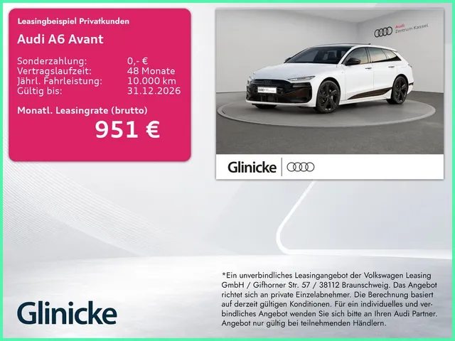 Audi A6 Avant S line e-tron perf. Matrix Pano AHK HuD