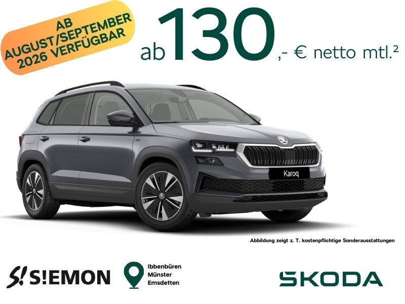 Skoda Skoda Karoq Tour 1.0l TSI 85kW elektr. Heckklappe | Spannendes Gewerbeangebot Leasing
