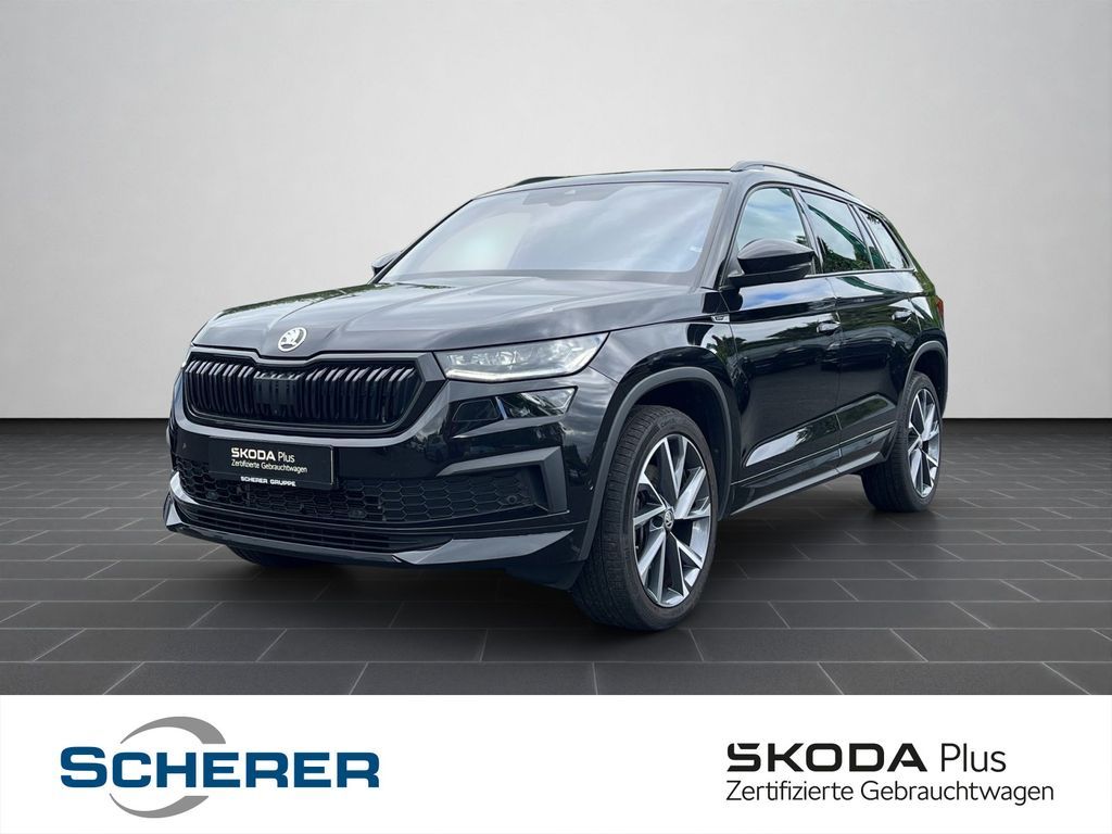 Skoda Kodiaq Sportline 2,0 TDI DSG 4x4 NAV ACC AHK 7-S Leasing