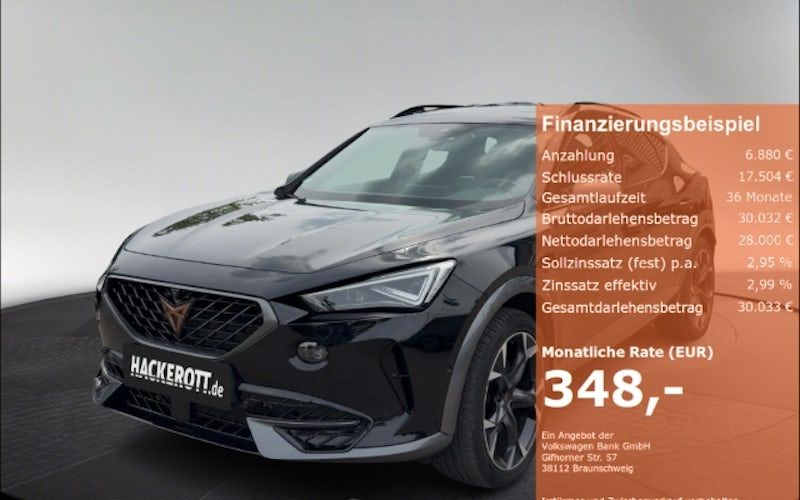 Cupra Formentor 1.4 E-HYBRID 180kW VZ DSG 5dr Kauf
