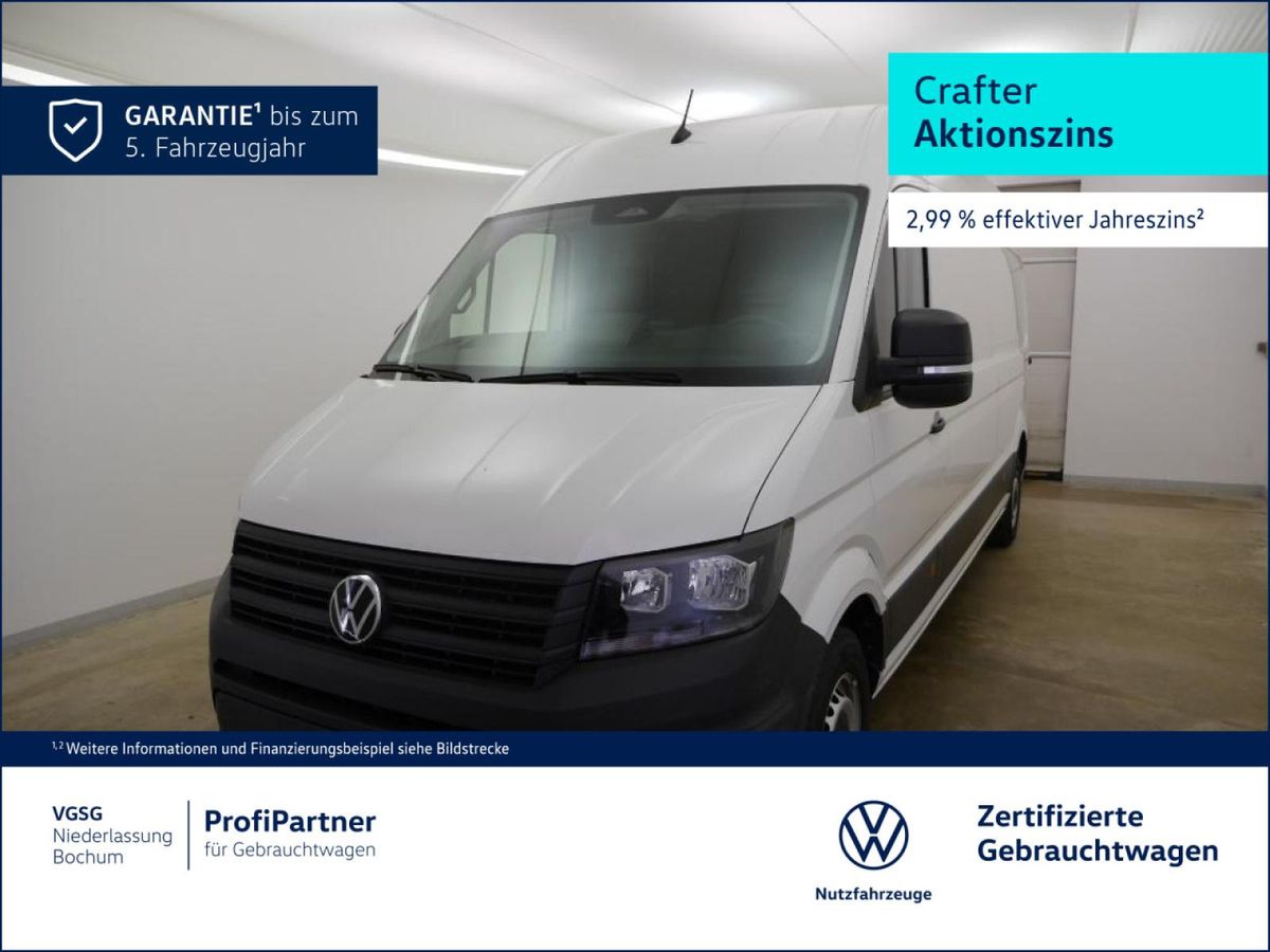 Volkswagen Crafter Kasten lang35 AHK PDCKamera Klima Leasing