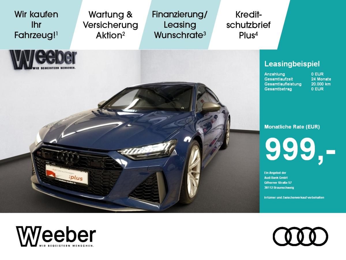 Audi RS7 RS 7 Sportback performance MATRIX*B&O*S-AGA*PANO*STHZ* Leasing