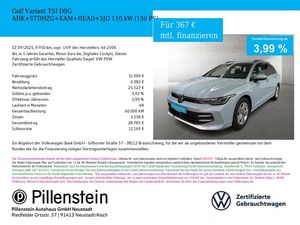 Volkswagen Golf Variant TSI DSG AHK+STDHZG+KAM+HEAD+5JG