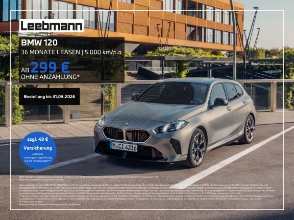 BMW 120 ❗️Jahresstartaktion❗️Exclusive Sonderkonditionen💸 Leasing