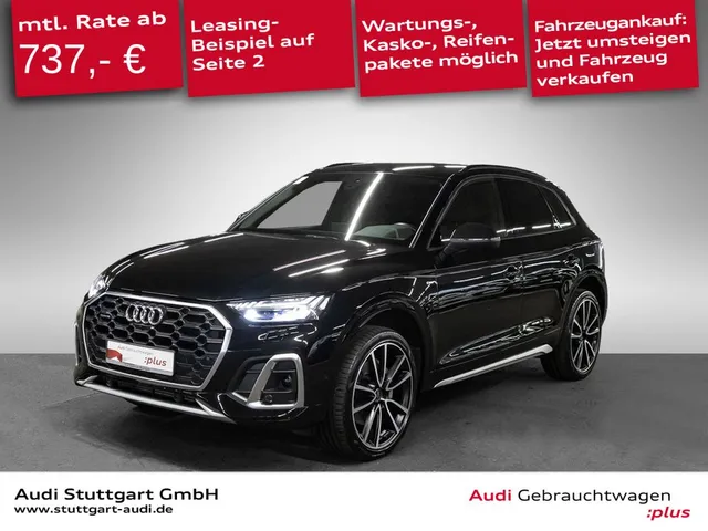 Audi Q5 55 TFSI e quattro S line Matrix B&O AHK 21''