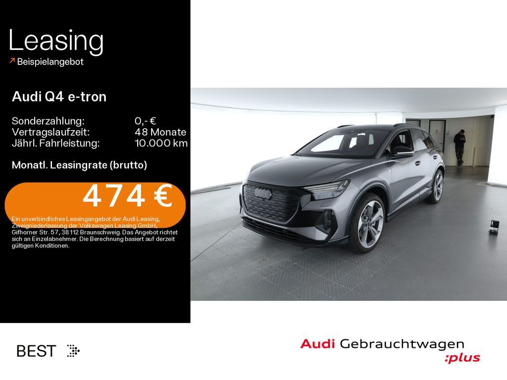 Audi Q4 e-tron 55 quattro S-LINE*NAVI-PLUS*MATRIX*OPT Leasing