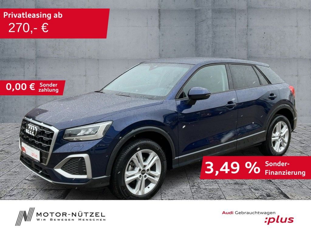 Audi Q2 35 TFSI S-TR ADVANCED LED+2xPDC+GRA+SHZ+AHK Leasing