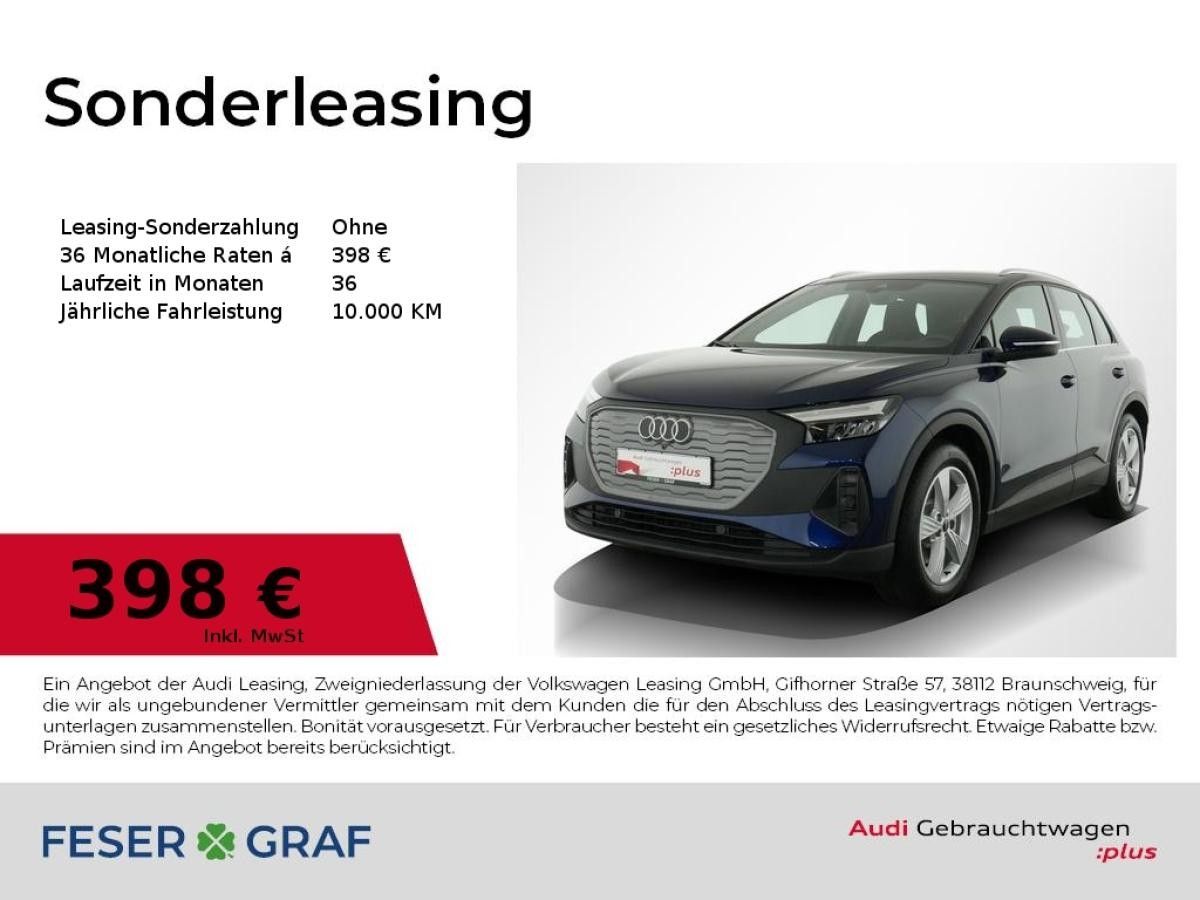 Audi Q4 e-tron Q4 45 e-tron LED/Klima+Komfort/PDC/SHZ/19 Zoll Leasing