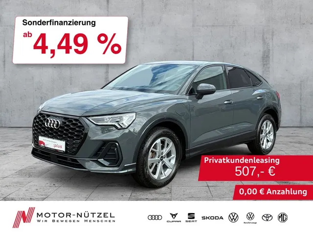 Audi Q3 Sportback 45 TFSI e  S-TR S-LINE LED+GRA+SHZ