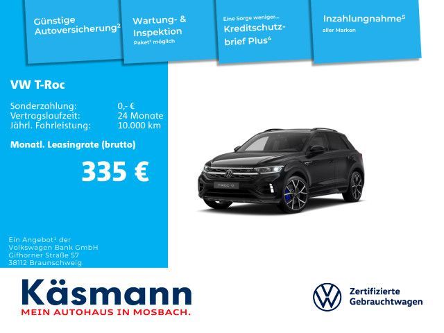 Volkswagen T-Roc R 4Motion 300PS VOLLAUSSTATTUNG Leasing