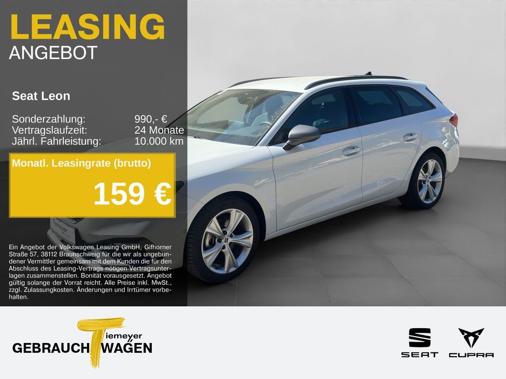 Seat Leon Sportstourer 1.5 eTSI DSG FR SIDE-ASSIST NA Leasing