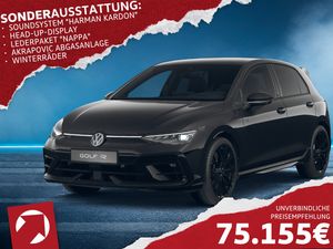 Volkswagen Golf R BLACK EDITION 2,0 TSI OPF (333 PS) 4MOTION DSG*AKRAPOVIC*LEDER*HARMAN KARDON*R-PERFORMANCE*WINTERR Leasing