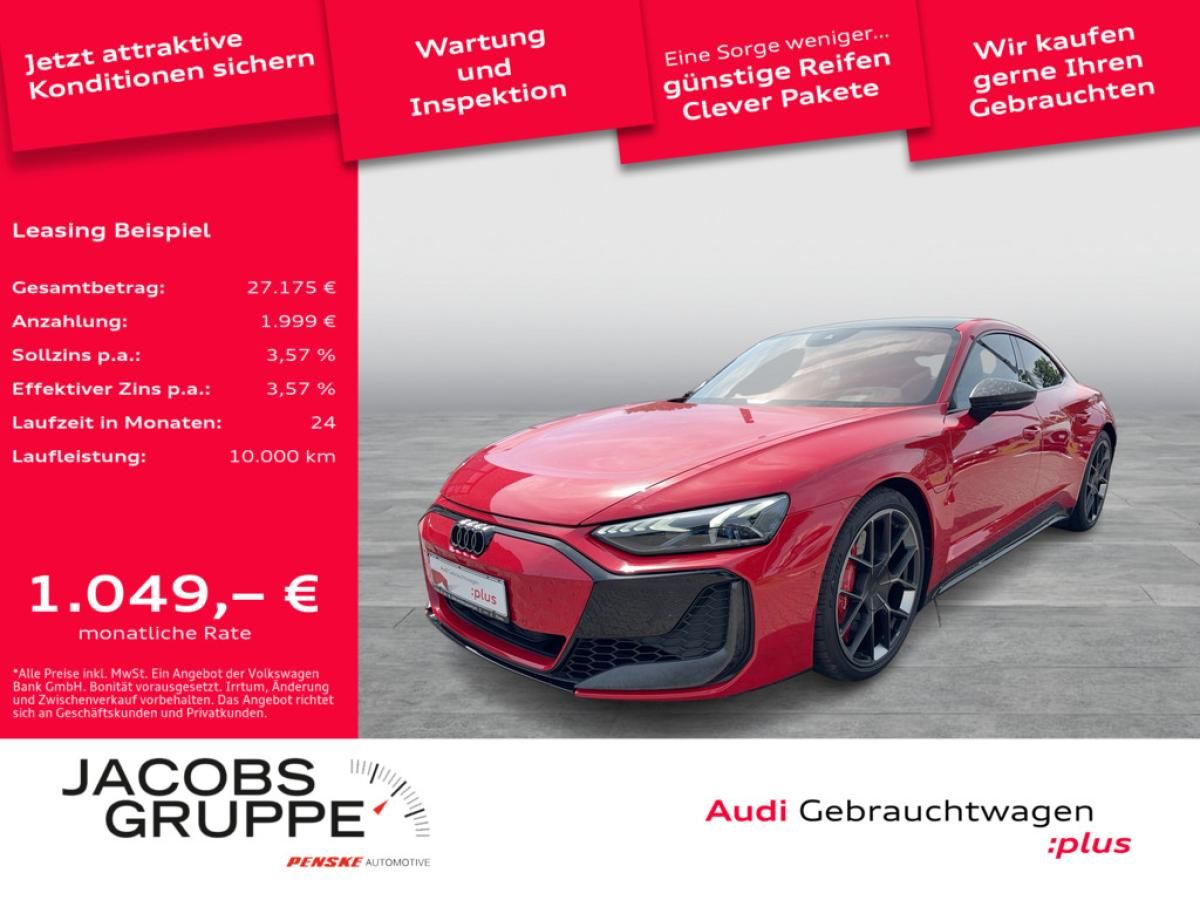 Audi RS e-tron GT performance Carbon/S-Sitze/Laser/HuD/Massage/360° Leasing