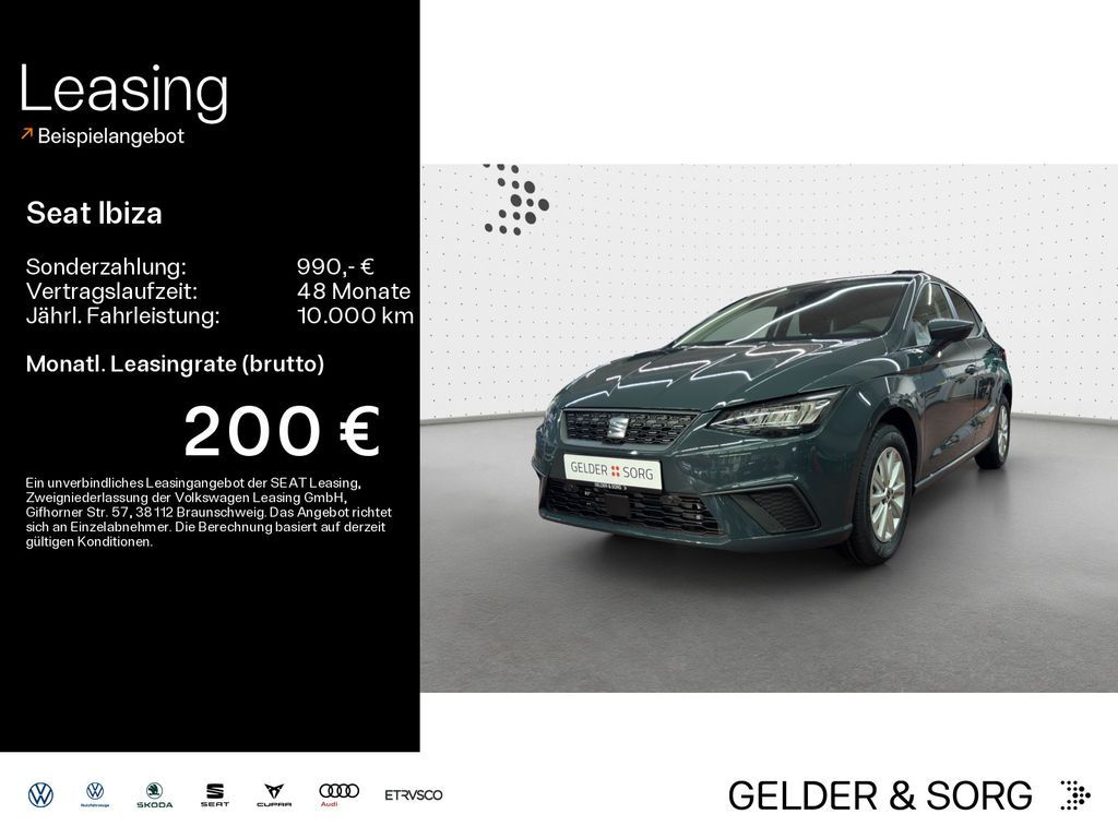 Seat Ibiza Road Edition 1.0 TSI 6-Gang *SHZ*LED*RFK* Leasing