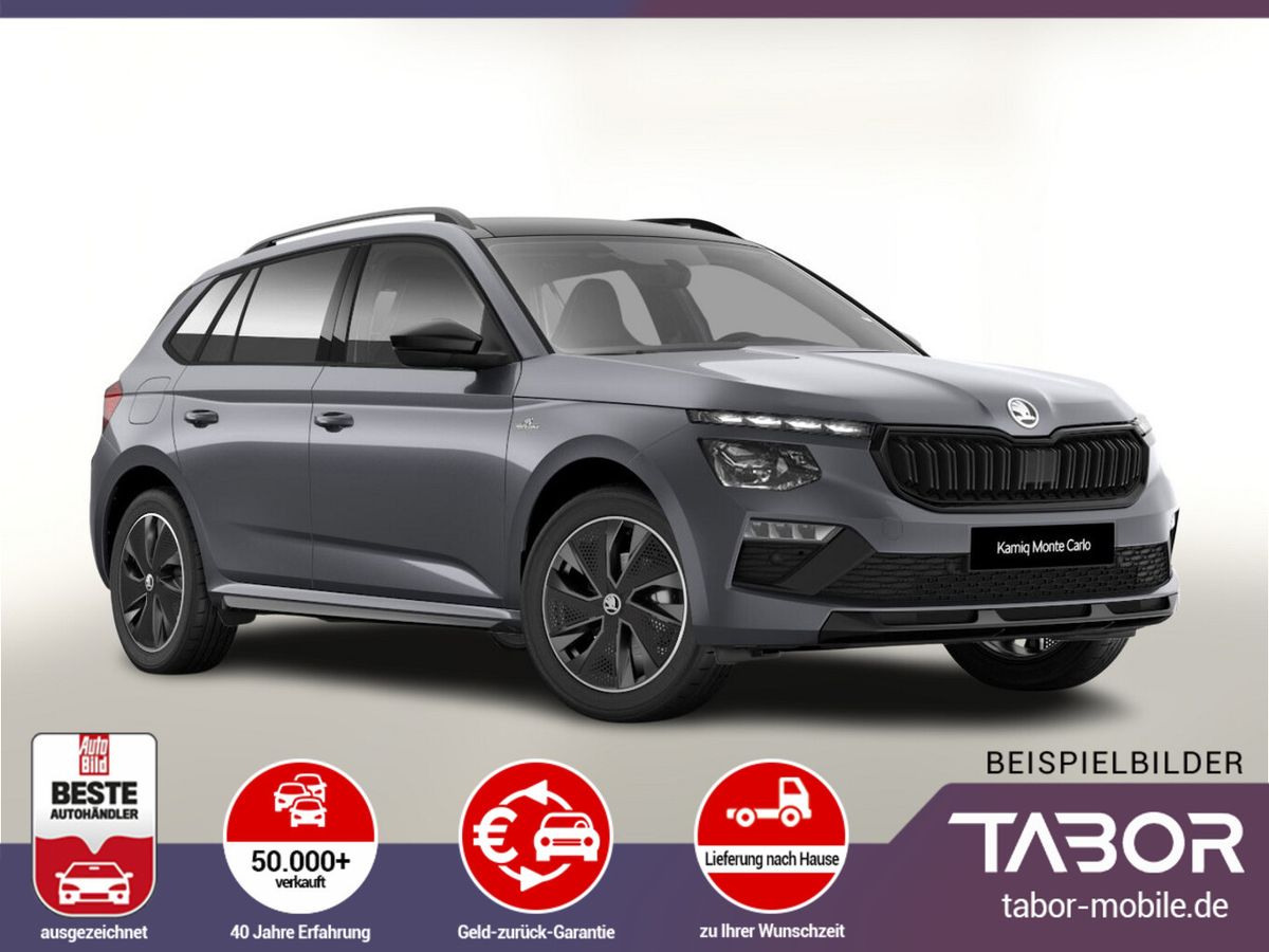 Skoda SKODA Kamiq TSI 150 DSG MonteC Pano Matrix Kam SHZ PDC Leasing