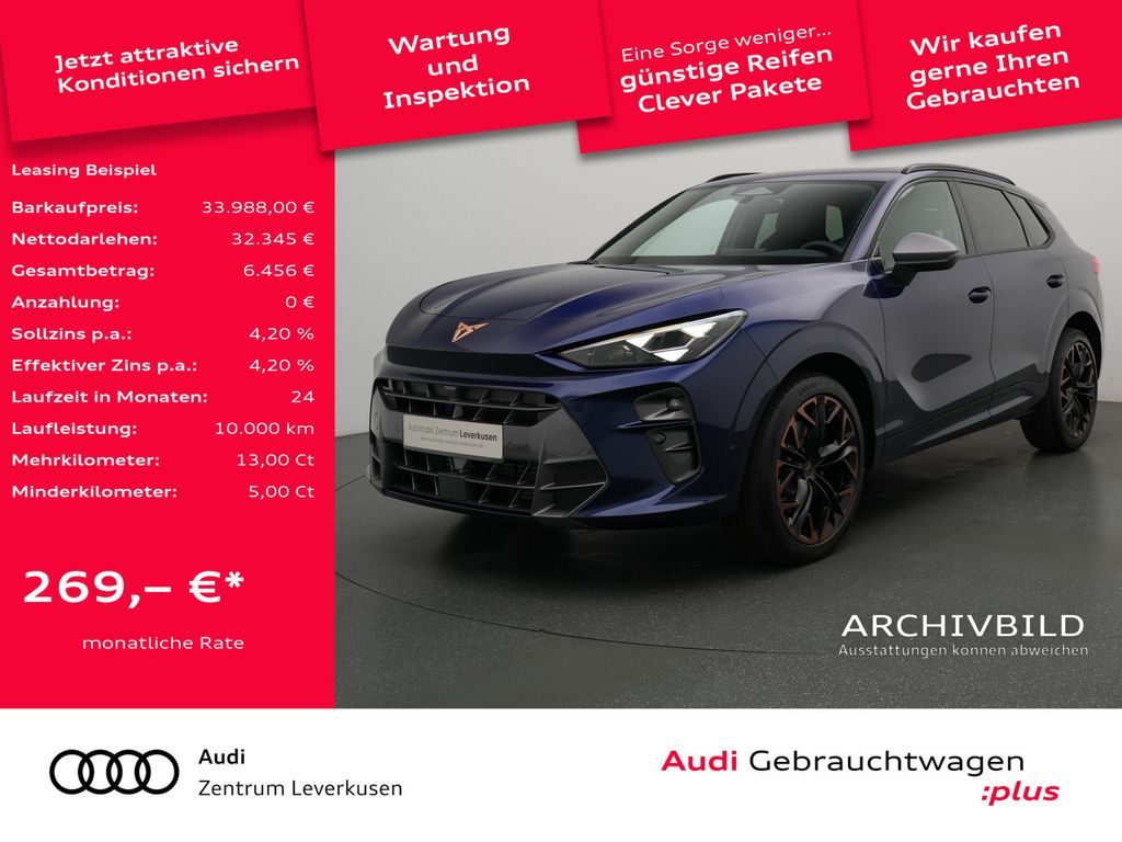 Cupra Terramar ACC HUD NAVI MEMORY SHZ LED 360° Leasing