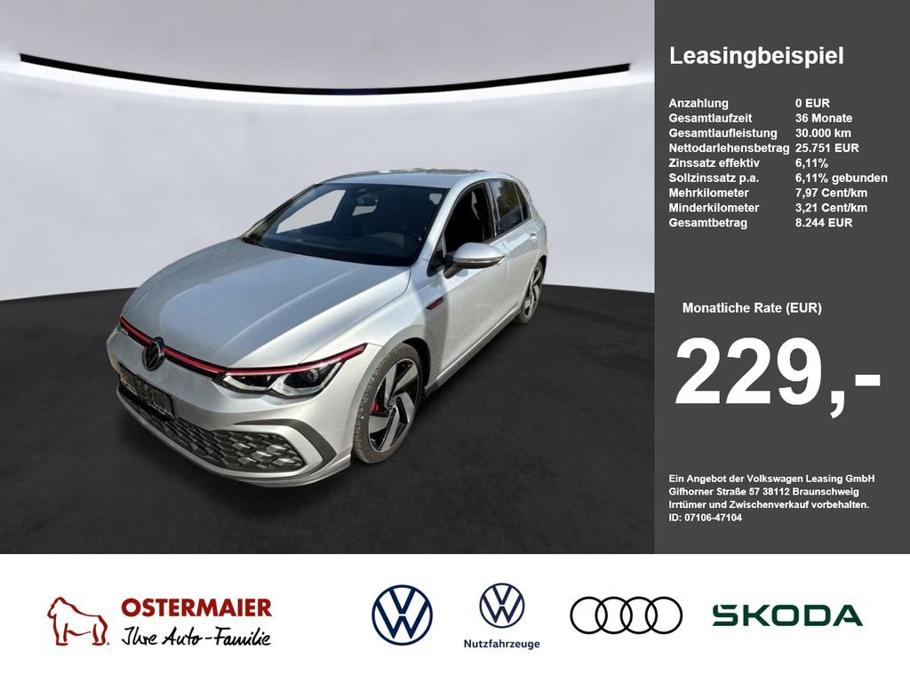 Volkswagen Golf GTI 2.0 TSI 180kW DSG.LED.LEDER.AHK.ACC.NAV Leasing