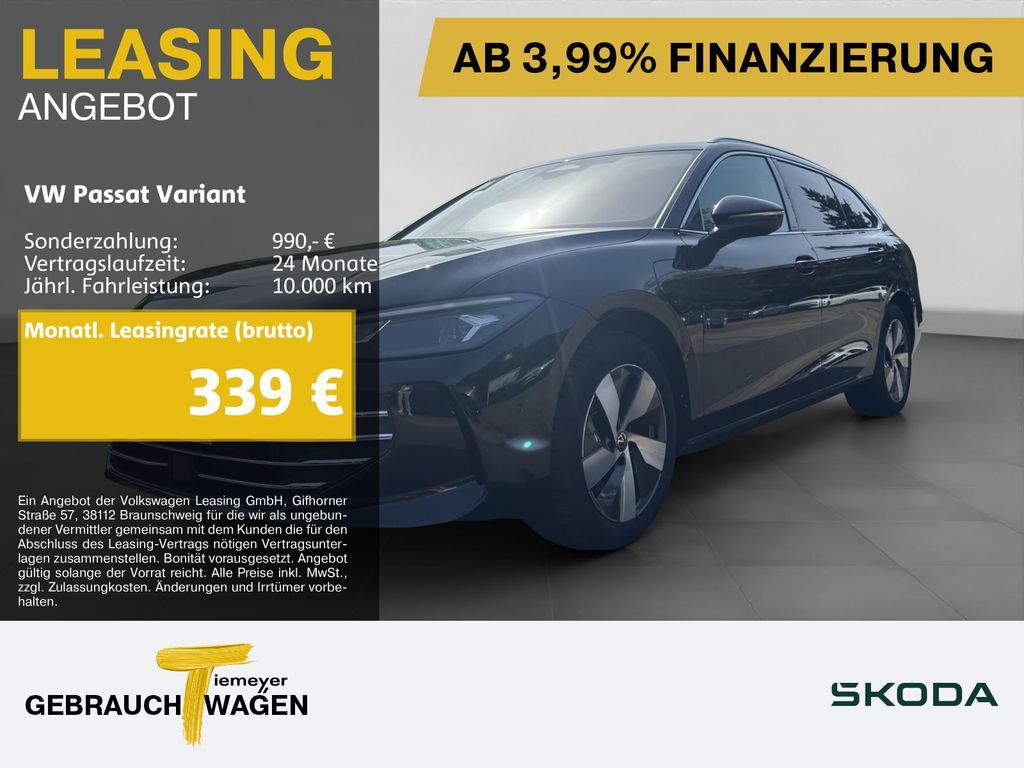 Volkswagen Passat Variant eHybrid BUSINESS HuD KLIMASITZE 3 Leasing