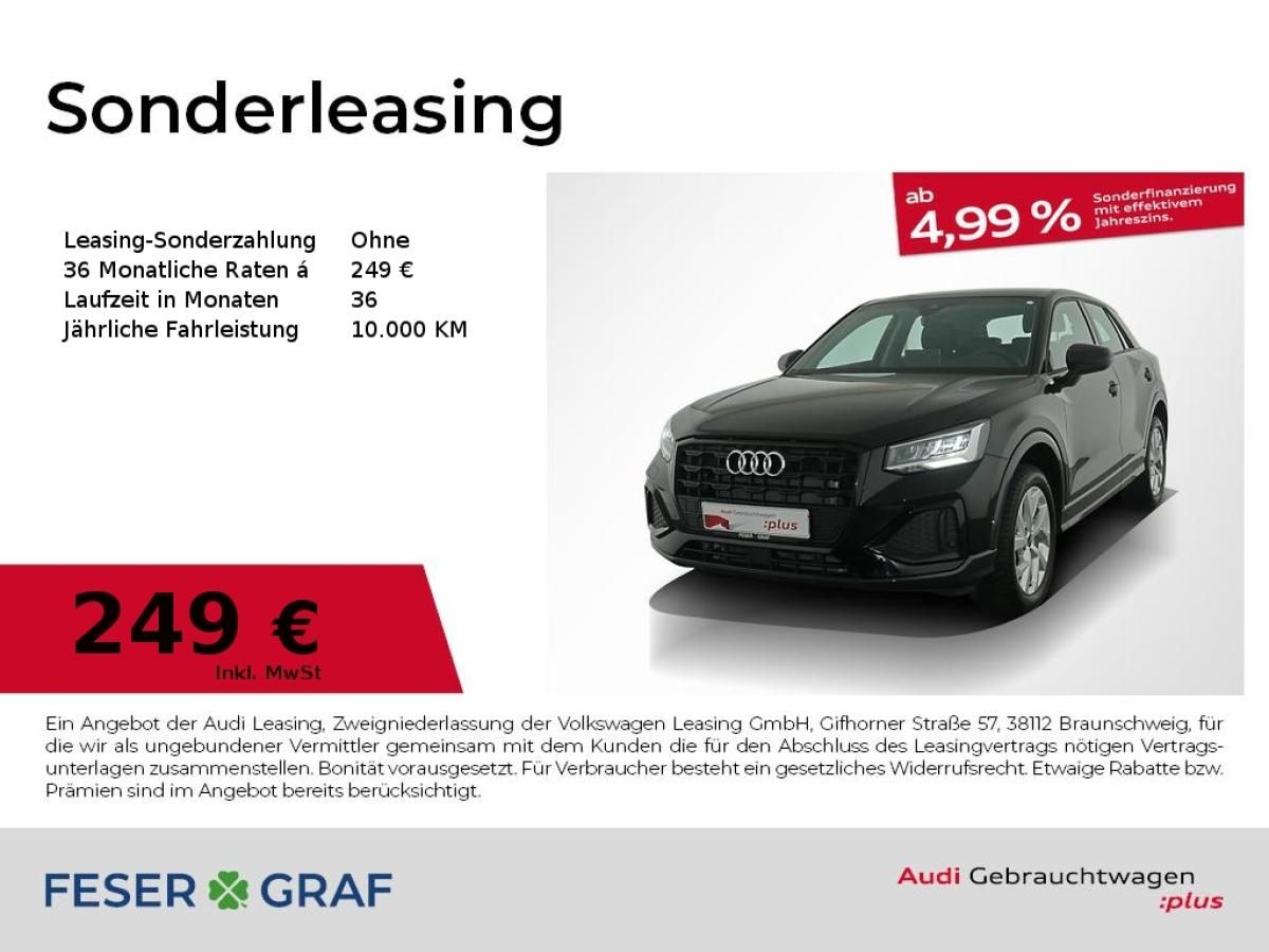 Audi Q2 advanced 35 TDI S tronic virt.Cockpit/Rü.Kame Leasing