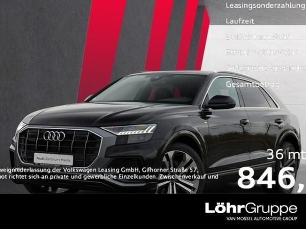 Audi Q8 S line 55 TFSI quattro tiptronic AHK*PANO Leasing