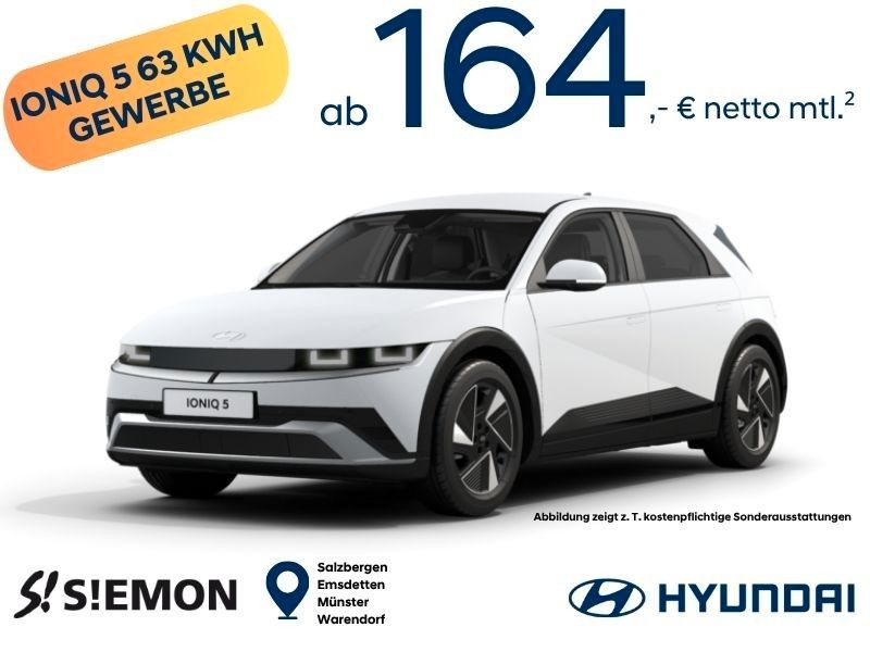 Hyundai IONIQ 5 63kWh Basis vorbestellt Gewerbeaktion Leasing