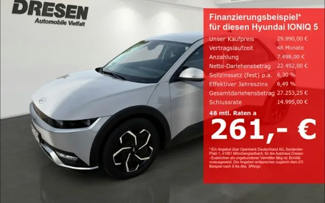 Hyundai Ioniq-5 77,4 KWh Heckantrieb 5dr