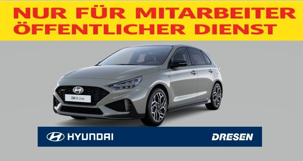 Hyundai i30 1.6 N Line NUR FÜR ÖFFENTL.DIENST I Automati Leasing