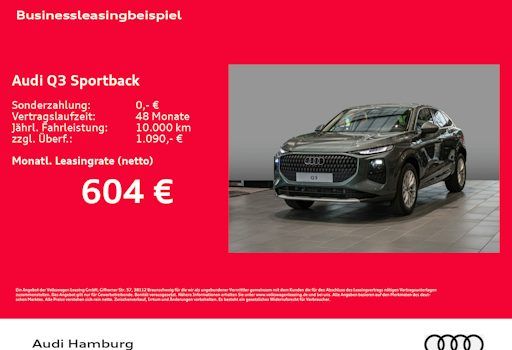 Audi Q3-sportback E-hybrid 200kW S Tronic 5dr Auto kaufen