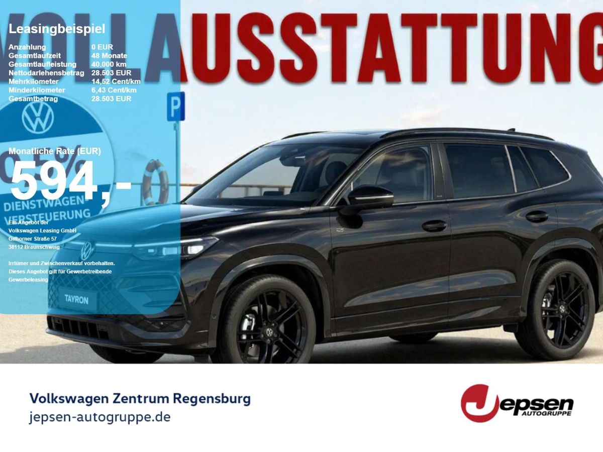 Volkswagen Tayron R-Line BlackStyle Hybrid DSG 499,- netto Leasing
