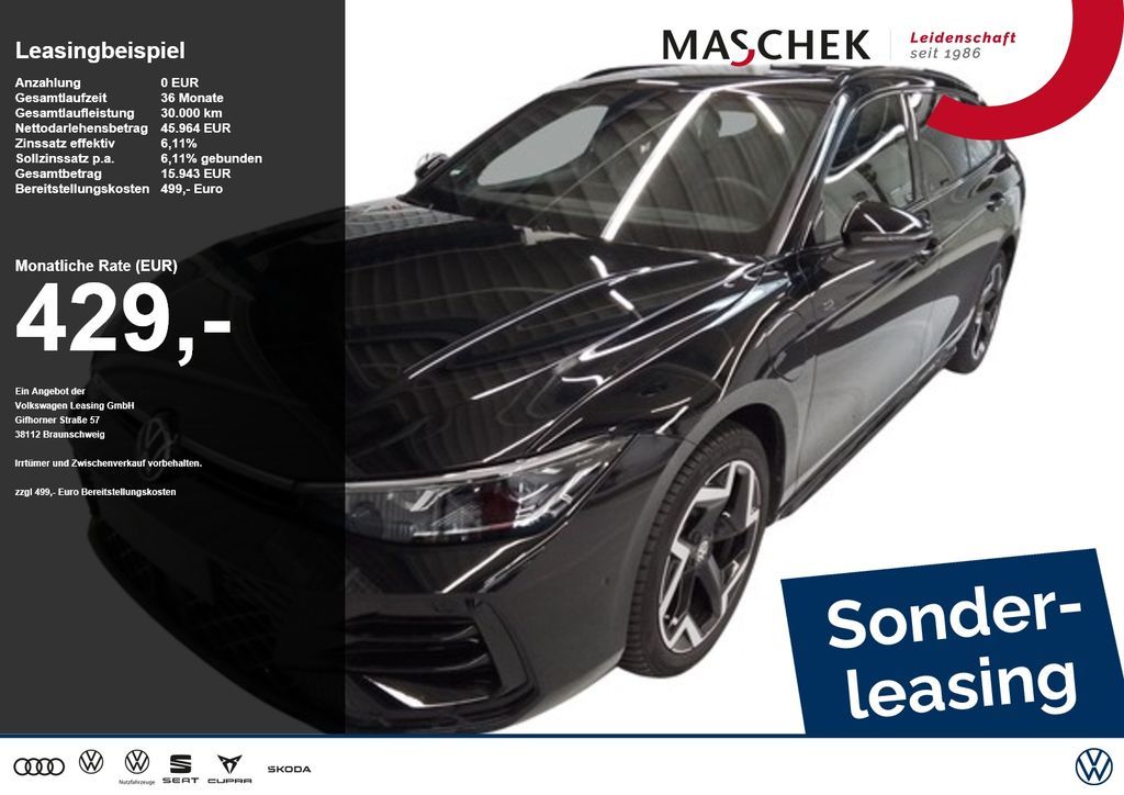 Volkswagen Passat R-Line eHybrid Sonderleasing! AHK Panoram Leasing