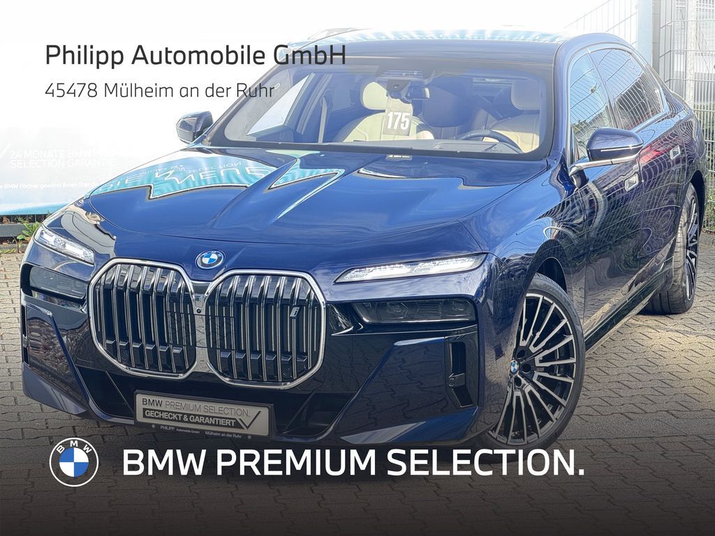 BMW i7 xDrive60 M Sport B&W AHK TV Lounge Pano Massa Leasing