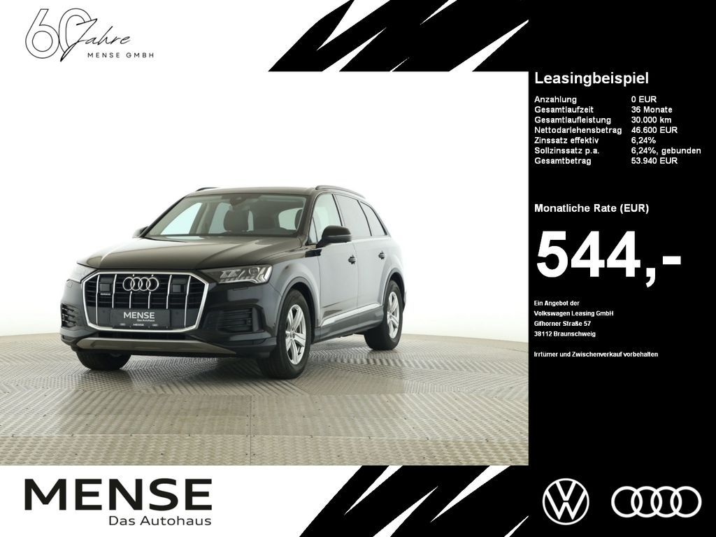 Audi Q7 50 TDI quattro 2024 (Facelift) Matrix|AHK|HUD Leasing