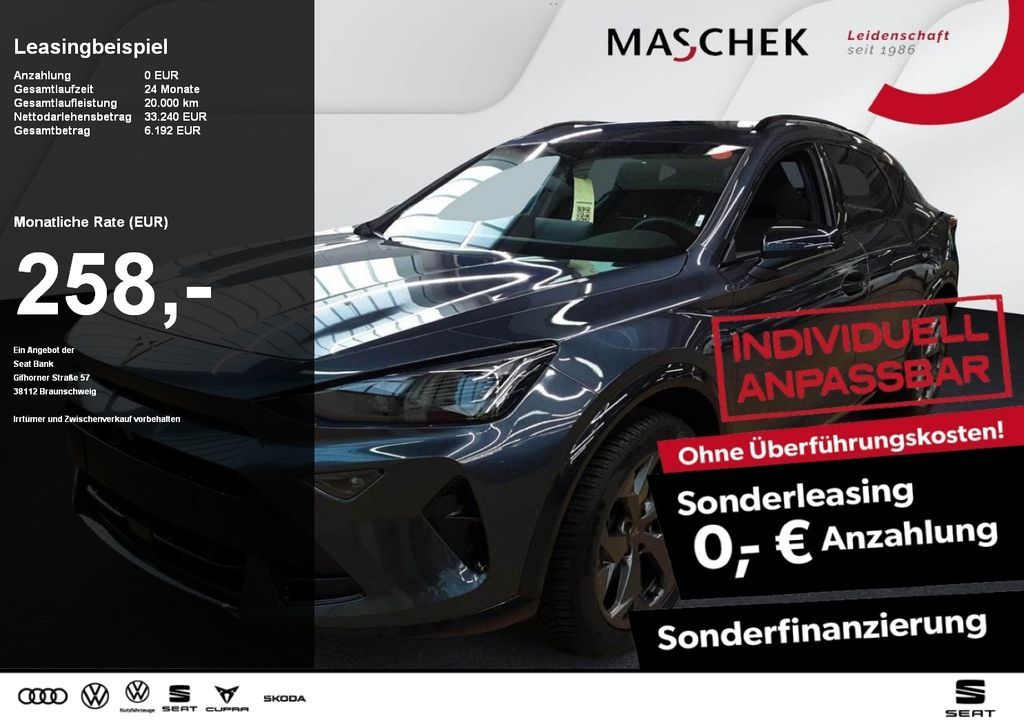 Cupra Formentor 1.5 eTSI Sonderleasing ohne zzgl Koste Leasing