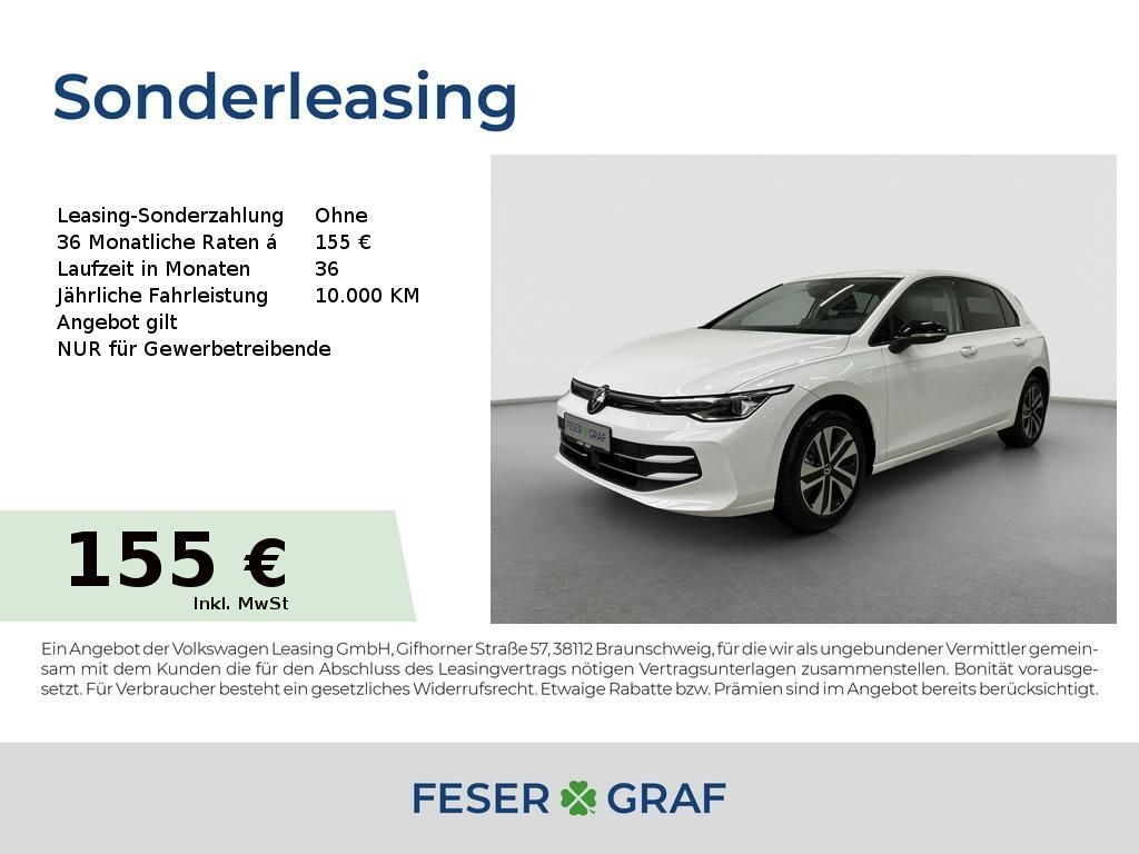 Volkswagen Golf ENERGY 1,5l eTSI 150PS DSG*RFK*GJR*ACC*SHZ Leasing