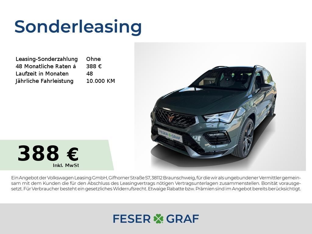 Cupra Ateca 2.0 TSI DSG 4D Tribe Edition Navi/AHK/360° Leasing