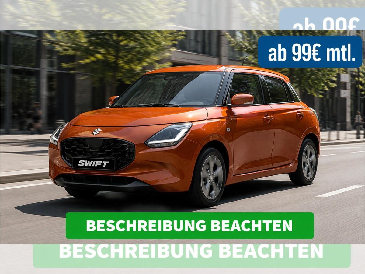 Suzuki Swift Hybrid Automatik | ab 99€ ohne Anzahlung✅ Leasing