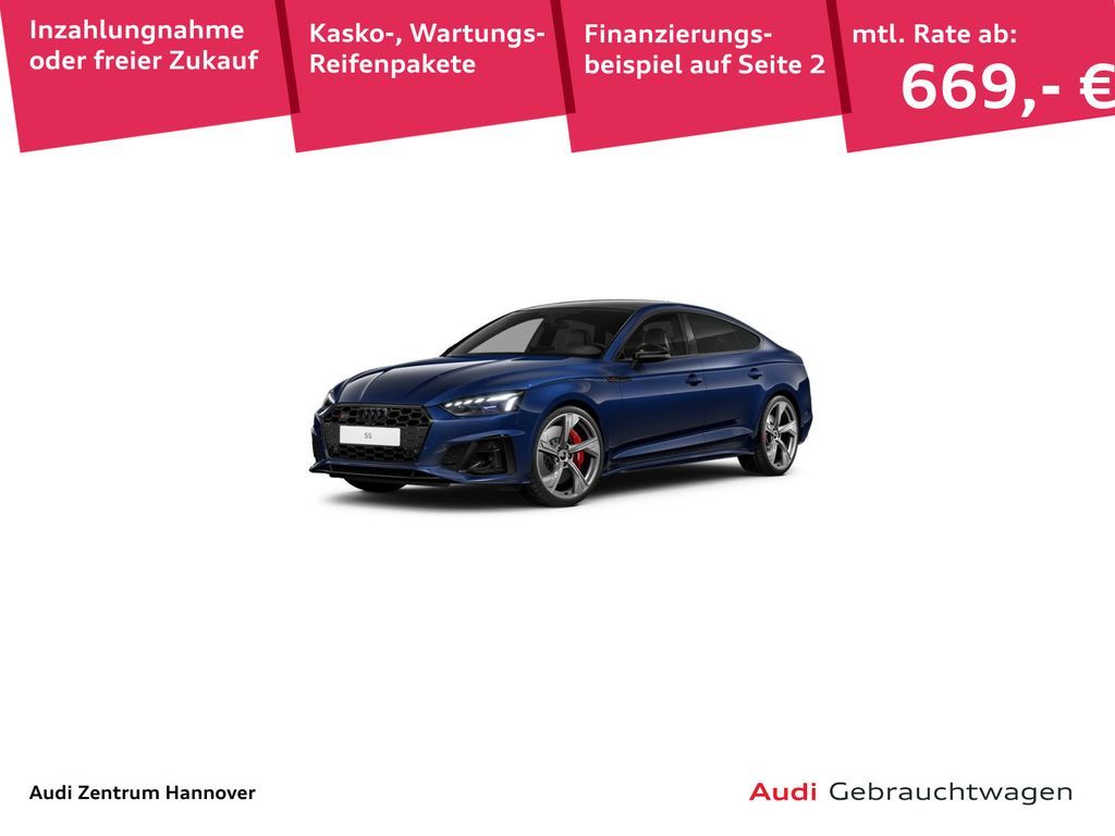 Audi S5 Sportback 3.0 TDI quattro Pano B&O virtual Leasing