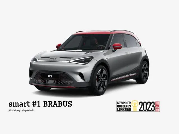 smart #1 BRABUS MY27⚡(Allrad/Ambient/Head-up/Soundsystem/Pano/LED+)