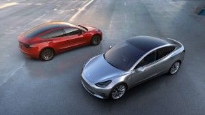 Elektroauto Tesla Model 3. Bildquelle: Tesla Motors