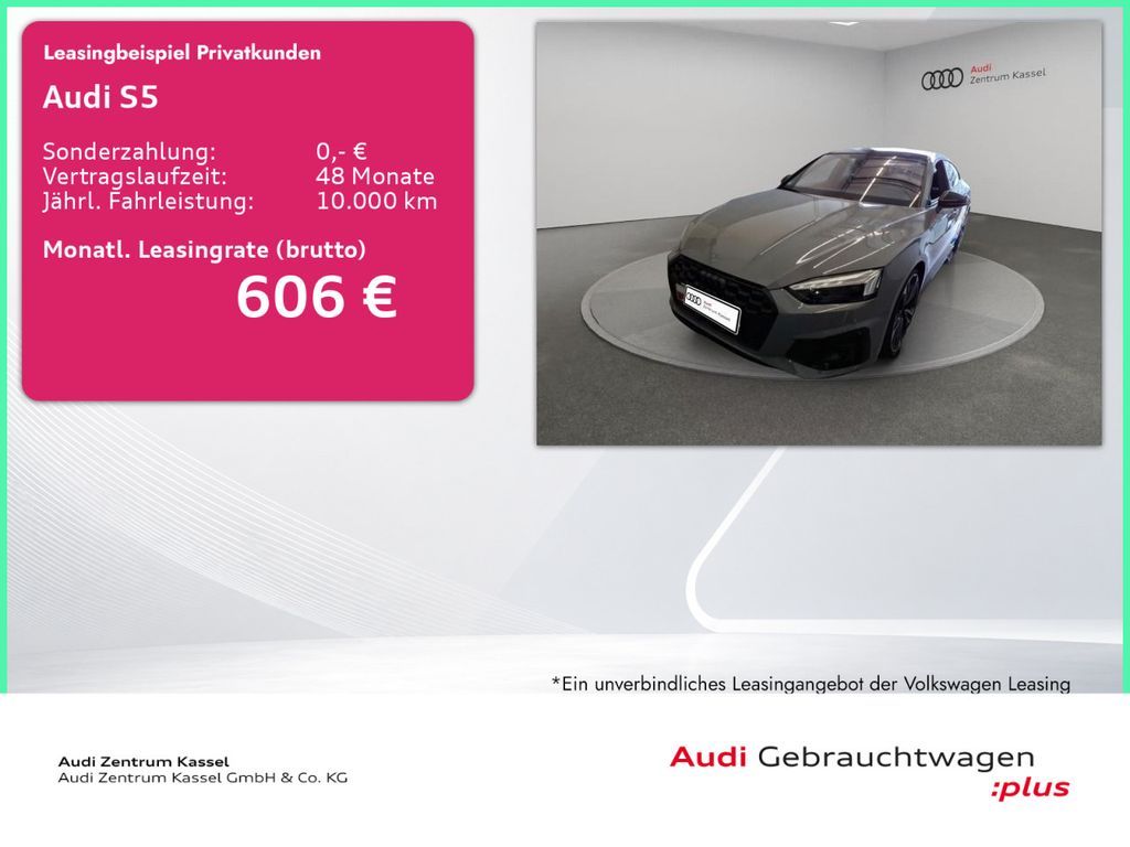 Audi S5 SB 3.0 TDI qu. Matrix B&O Pano Sitzbelüftung Leasing
