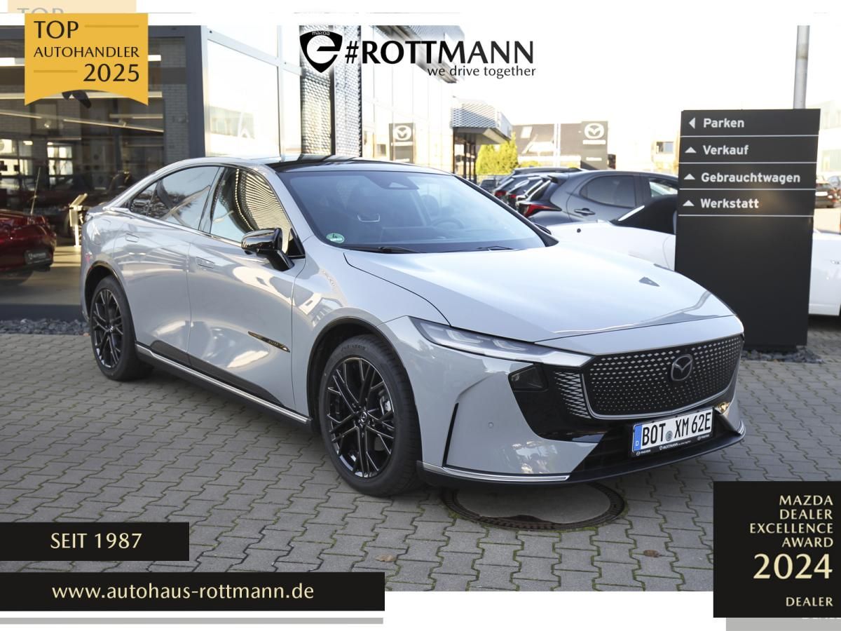 Mazda 6e EV 258ps Aut. Takumi /Sony/Panoram/360°/Leder Schwarz Leasing